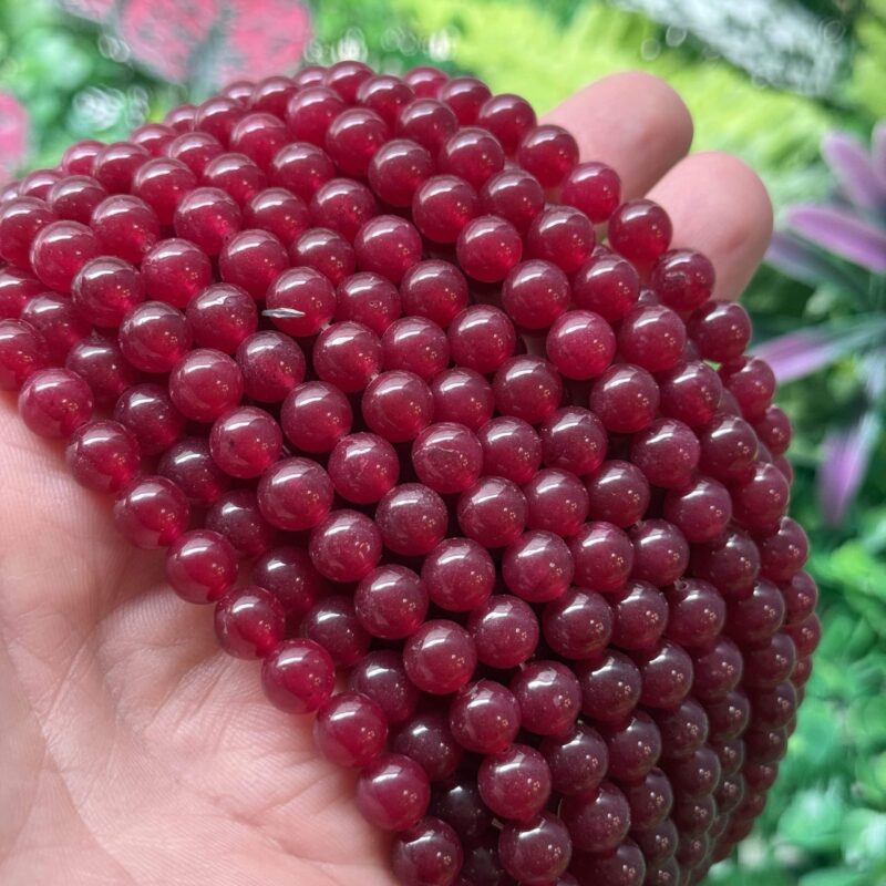 Kure Yakut Renkli Kuvars Tasi 8 Mm 2