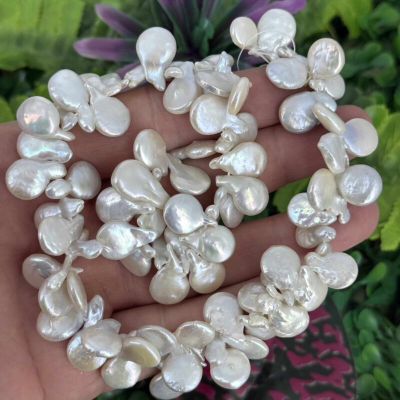 Damla Tablet Dogal Barok İnci 12 Mm 2 Damla Tablet Dogal Barok İnci 12 Mm 2