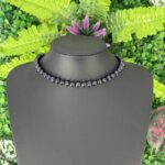 Dogal Siyah Barok İnci Kolye 2