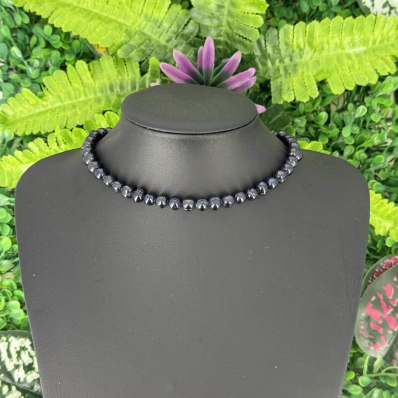 Dogal Siyah Barok İnci Kolye 2