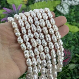 İkiz Yapisik Kure Dogal İnci 8 Mm 2