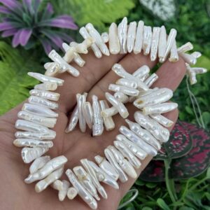 Kalin Cubuk Dogal Barok İnci 22 Mm