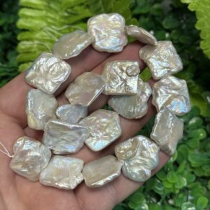 Kare Barok İnci 20 Mm