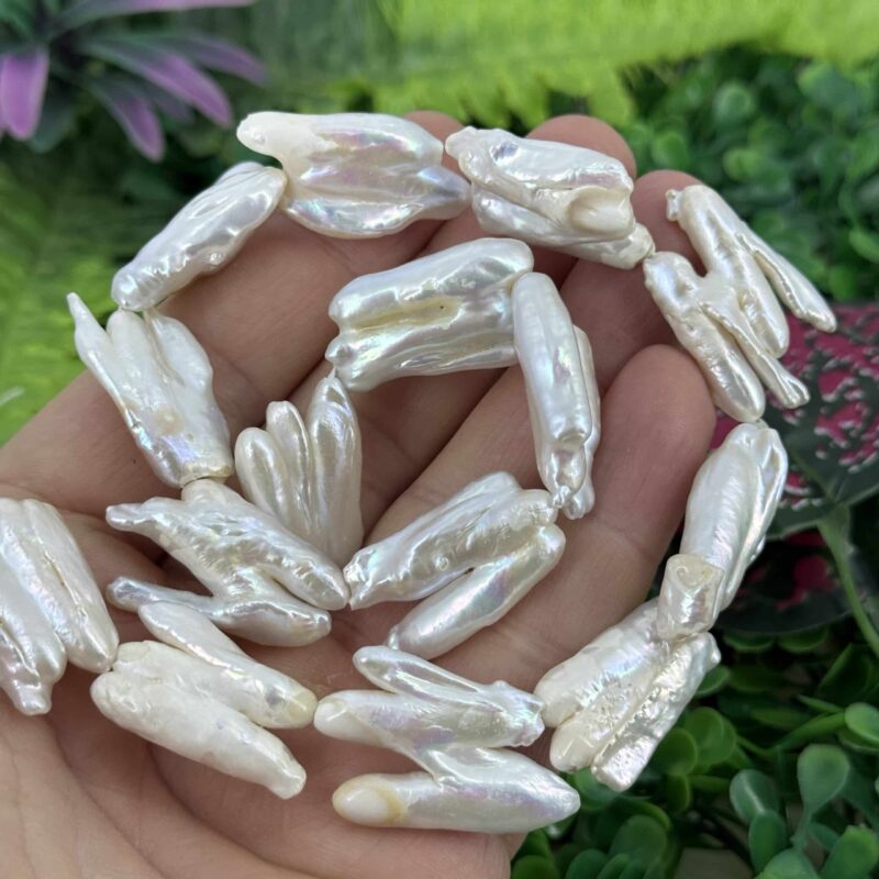 Kaz Ayagi Dogal Barok İnci 25 Mm