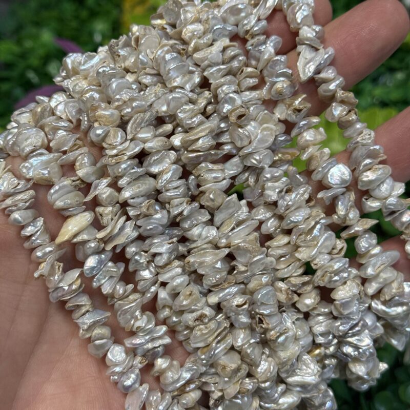 Kirik Sekilli Barok İnci 10 Mm 2