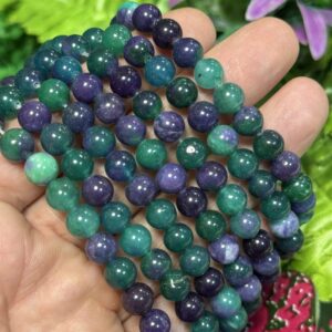 Kure Ametistli Yesim Renkli Kuvars Tasi 8 Mm 2