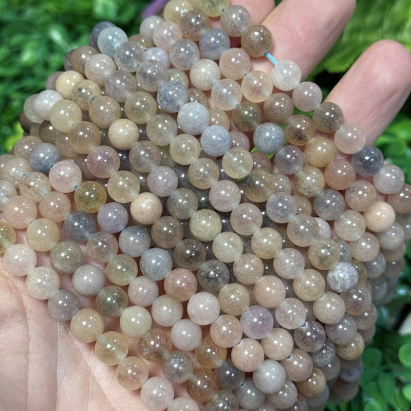 Kure Dumanli Sitrin Renkli Kuvars Tasi 8 Mm