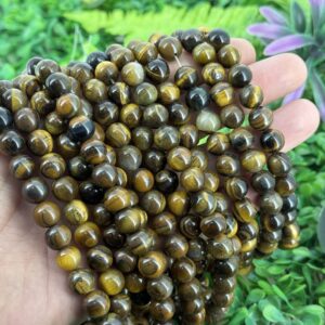 Kure Kahve Kaplan Gozu Tasi 10 Mm