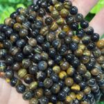 Kure Kaplan Gozu Renkli Kuvars Tasi 8 Mm 2 Kure Kaplan Gozu Renkli Kuvars Tasi 8 Mm 2