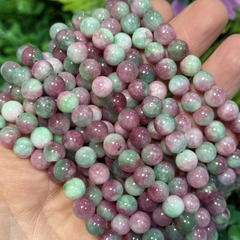 Kure Krizopras Renkli Kuvars Tasi 8 Mm Kure Krizopras Renkli Kuvars Tasi 8 Mm