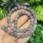 Kure Kunzit Renkli Kuvars Tasi 8 Mm Kure Kunzit Renkli Kuvars Tasi 8 Mm