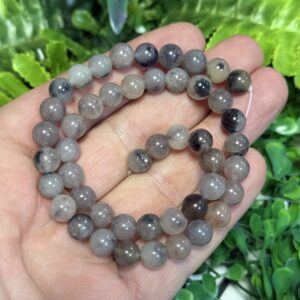 Kure Labradorit Renkli Kuvars Tasi 8 Mm