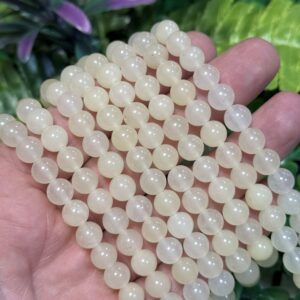 Kure Limon Renkli Kuvars Tasi 8 Mm 2