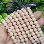 Kure Mat Pembe Renkli Kuvars Tasi 8 Mm 2 Kure Mat Pembe Renkli Kuvars Tasi 8 Mm 2