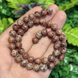 Kure Rodonit Renkli Kuvars Tasi 8 Mm