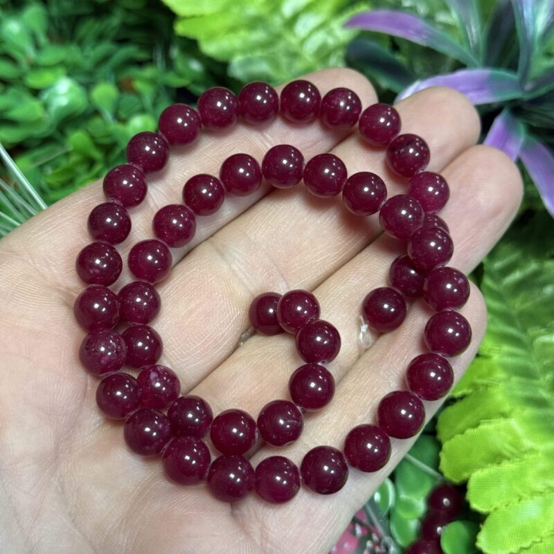 Kure Yakut Renkli Kuvars Tasi 8 Mm 6