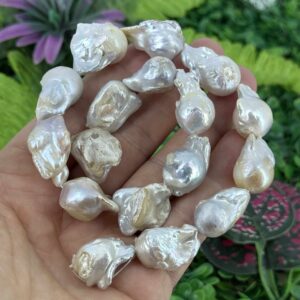 Premium Sakiz Dogal Barok İnci 16 Mm