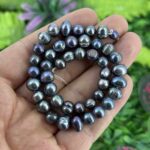 Siyah Dogal İnci 8 Mm