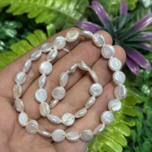 Yuvarlak Tablet Dogal Barok İncisi 9 Mm 2